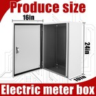 24 X 16 X 10  Carbon Steel Electrical Enclosure Box Ip65 Wall Mount