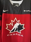 Men   s Nike Team Canada Moore  23 Jersey Iihf Wjc 2019 Autographed Sz L - Rare