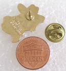 City Of Dallas  Texas Tourist Travel Souvenir Collector Pin - Cowboy Hat Lasso