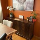     brand New     59   Wood Buffet Sideboard Storage Cabinet Credenza Vintage Style