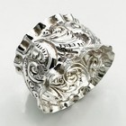 Napkin Ring Sterling Silver Victorian Birmingham 1899 Rolason Brothers