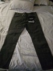 Valabasas Men s Black Dark Wash Slim Fit Denim Jeans 5-pocket Zip Button
