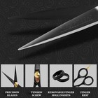 Charlemagne Hand-forged Japanese Steel Beard   Mustache Scissors