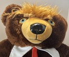 Trumpy Bear Deluxe Plush Trump Bear With Pack Away American Flag Cape Maga