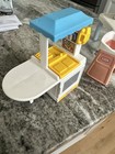 Vintage Little Tikes Dollhouse Furniture Lot Table Chair High Chairs Baby Seats
