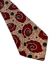 Vintage 1920s Tie Men s Neck Ties Swing Neckties 1930s Brown Wide Silk 48x4 2 