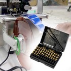 120pcs 2 3 15mm Hot Stamp Pper Letters Thermal Ribbon Printing Font High Quality