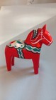 Vintage Swedish Dala Horse Tillv Farnas Hemslojd   Snickerior Hand-painted