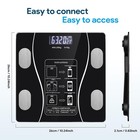 Smart Scale For Body Weight Bmi Bluetooth Body Fat Scale Digital Bathroom Scale