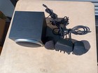 Logitech Z-640 S-0073a Subwoofer With 3 Mini Logitech Speakers Black Color