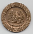 New Mexico 1962 Golden Anniversary Token Medal - 912