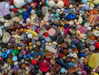 1 Lb Bead Soup Random Mix Loose Jewelry Upcycled Craft Charms 16 Oz Bulk 450 G