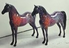 Hartland Cm Classic Sized Red Galaxy Morgan Stallion And Mare