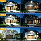 540 Led Solar Wall Light Outdoor Garden Waterproof Motion Sensor Security Lamp