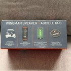 New Nib Bushnell Golf Wingman Bluetooth Speaker   Audible Gps Model 361910 Black