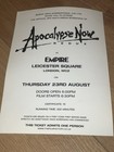 Apocalypse Now - Original Press Preview Premiere Film Invite 