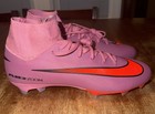 Nike Zoom Mercurial Superfly 10 Pro Fg Flamingo Red Mens Soccer Cleats Size 10 5