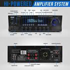 Pyle 300w Stereo Amplifier Usb sd bluetooth remote afm Tuner Pt272aubt