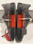 Off-white Low Top Gray Red Suede Lace Up Sneakers Rubber Sole Men