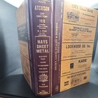 Vintage 1973 Atchison Kansas Hardback Cover  R L Polk   Co  City Directory 