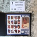 Jackie Robinson 50th Anniversary Baseball Stamp Sheet St  Vincent  6 Mnh
