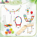 Parakeet Cockatiel Bird Toys  Bird Toys For Parakeets  Cockatiel Cage Accessorie