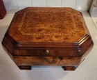 Octagon Wood Humidor With Key Made In Mexico