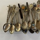 50  Lot Of Vintage Souvenir Spoons Collectible