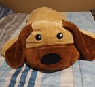 Jumbo 28  Melissa   Doug Cuddle Dog Brown Plush Soft Stuffed Animal Pillow Pal