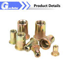 860pcs Rivet Nut Kit Unc Rivnut Nutsert Assortment  6-32  8-32  10-24 1 4  5 16 