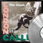 Clash London Calling Silver Lp Record Signature Display