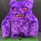 Fuggler Plush Purple Clawey Funny Ugly Monster Teeth Spin Master 