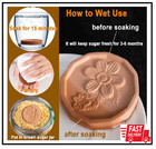 2 Pcs Brown Sugar Saver Terracotta Brown Sugar Keeper Brown Sugar Softener Brown