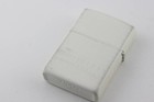 Zippo 1998 Matte White Collectible Store Storage Item Used No