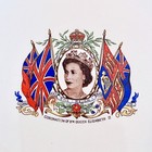 Alfred Meakin Queen Elizabeth Ii Coronation Plate 1953 England Vintage 8 5 8 