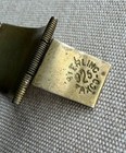 Vintage Taxco Mexico 925 Sterling Silver Brass Aztec Mayan Panel Bracelet 7 