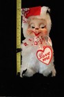 Vtg Rushton Company Plush Stuffed Animal Toy 9    Skunk Valentine   s Rubber Face