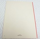 Vintage Unused Christmas Greeting Card - Childlike Elf With Santa Hat Candy Cane