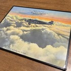 Vintage Wwii Era Framed Advertising Airplane Will Auto Company Mapleton Mn 9x7