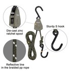 6ft Kayak Bow And Stern Ratchet Tie Down Rope Straps Canoe Transport Olive Drab