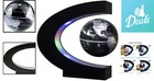 Illuminated Magnetic Floating Globe - Led Lights - World Map Desk Decoration