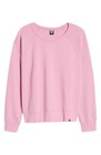 Circle X New  35 Cozy Raglan Sleeve Sweatshirt Pink Lavender Small