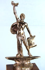 Vintage Weidlich Brothers Trophy Usaf Air Training Command Metal Triumph Statue