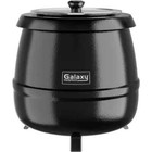 Galaxy 177gsw11 - 11 Qt  Soup Kettle Warmer 110v  400w  Black  New S4