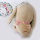 Amuse Pote Usa Loppy Bunny Plush Keychain Ball Chain Japan Ufo Catcher Prize