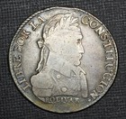 1837 Silver 8 Soles Potosi     Nice Patina     Bolivia