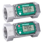 Digital Inline Turbine Flow Meter With Lcd Display
