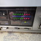 Vintage Soundesign 0480 b  Stereo Cassette Deck Player recorder Woodgrain Metal