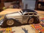 Vintage 1930 s Marx Tin Litho  Wind Up Tricky Taxi With Tin Busy Street