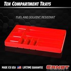 Tool Box Tray Chest Drawer Organizer Tray For Pliers Screwdrivers Wrenches